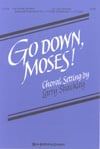 Go Down, Moses SATB choral sheet music cover